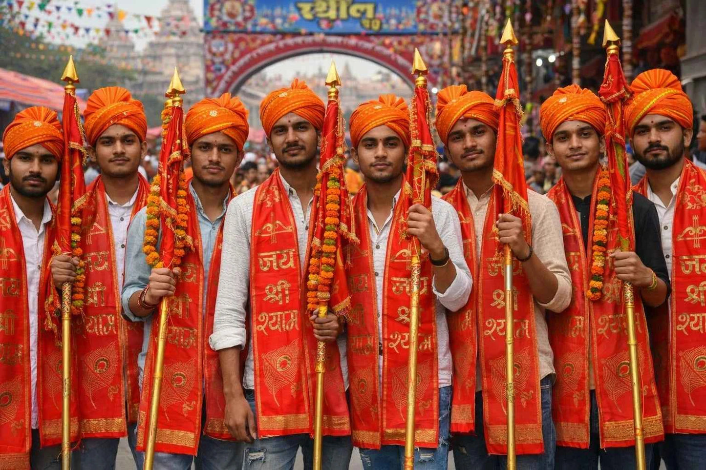 Jai Shree Shyam Swagat Phatka for Temple and Religious Welcome