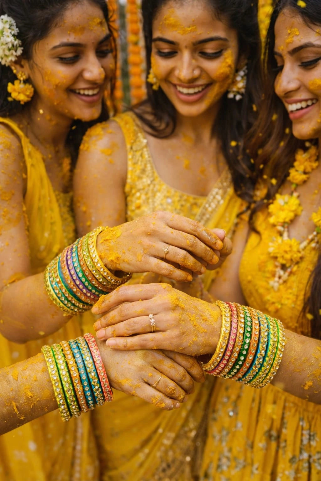 Multicolor Kundan Silk Bangles for Festive Wear ( pair)
