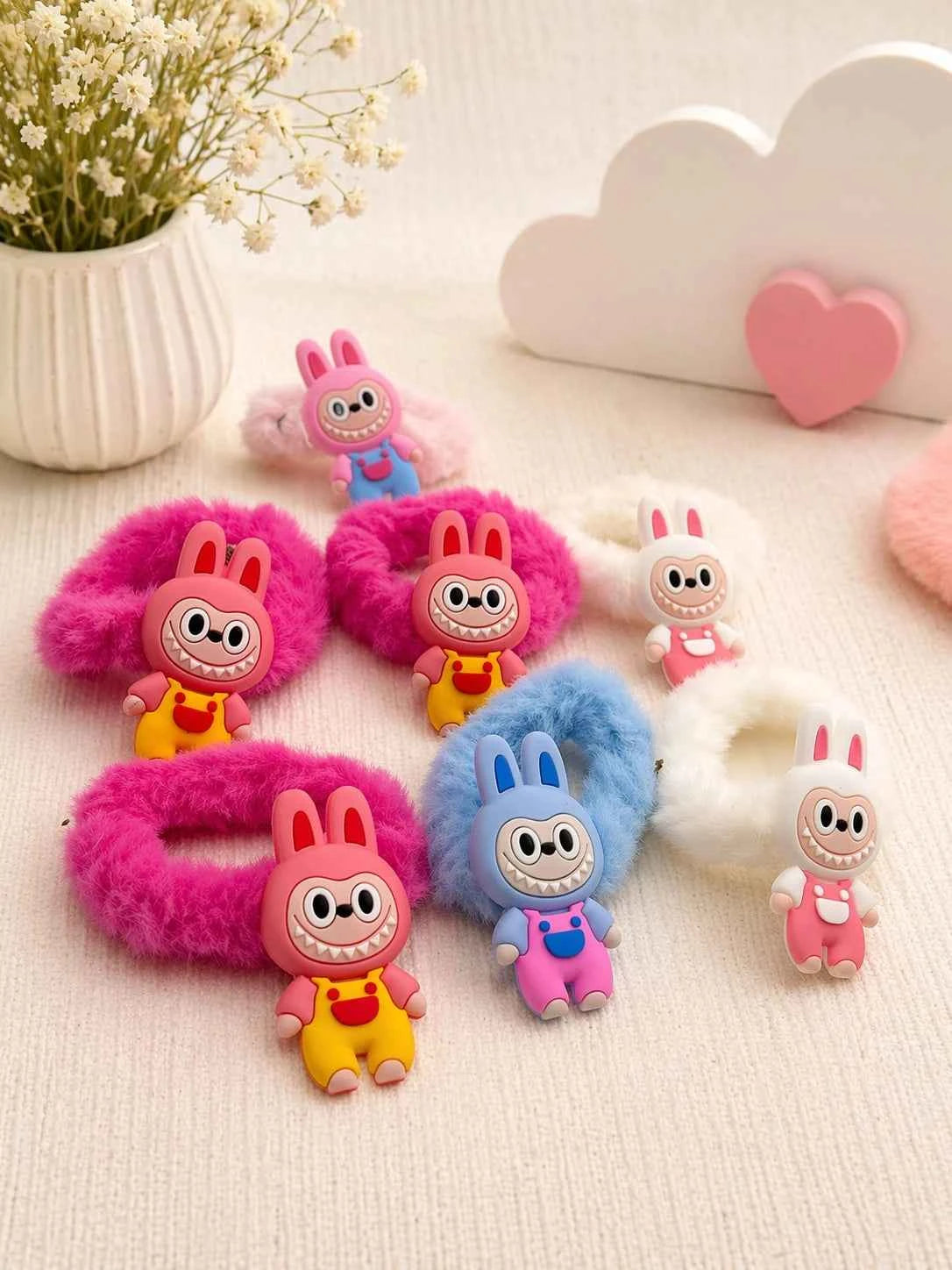 Kids Bunny Rakhi Band – Soft Fur Cartoon Rakhi for Baby Boy | Raksha Bandhan Special