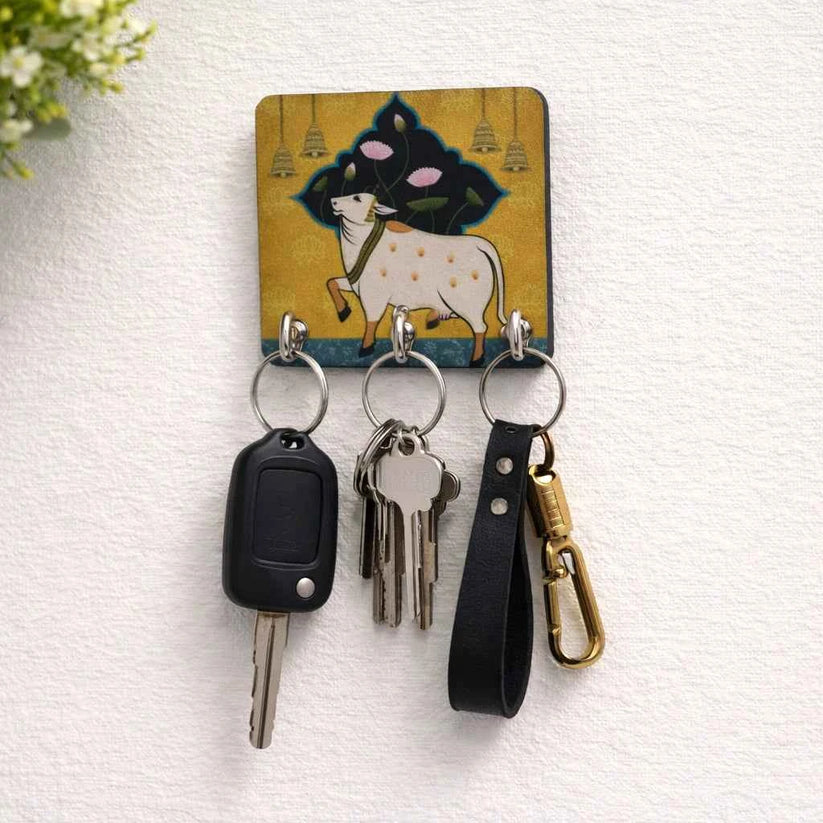 Mini Key Holder for Wall | Stylish Key Chain Stand for Entryway