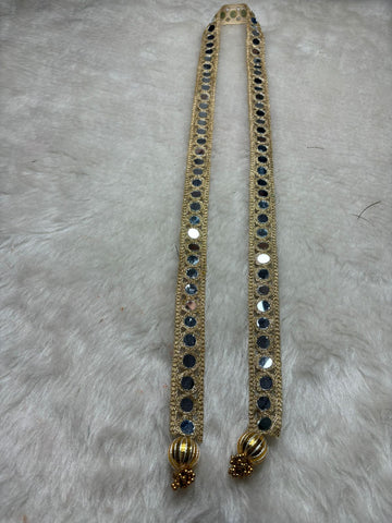 Mirror work swagat phatka used for wedding barat welcome ceremony