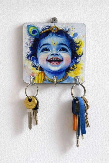 Mini Key Holder for Wall | Stylish Key Chain Stand for Entryway