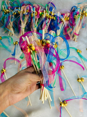 Traditional wedding phera rattles used in Hindu marriage ceremony rituals